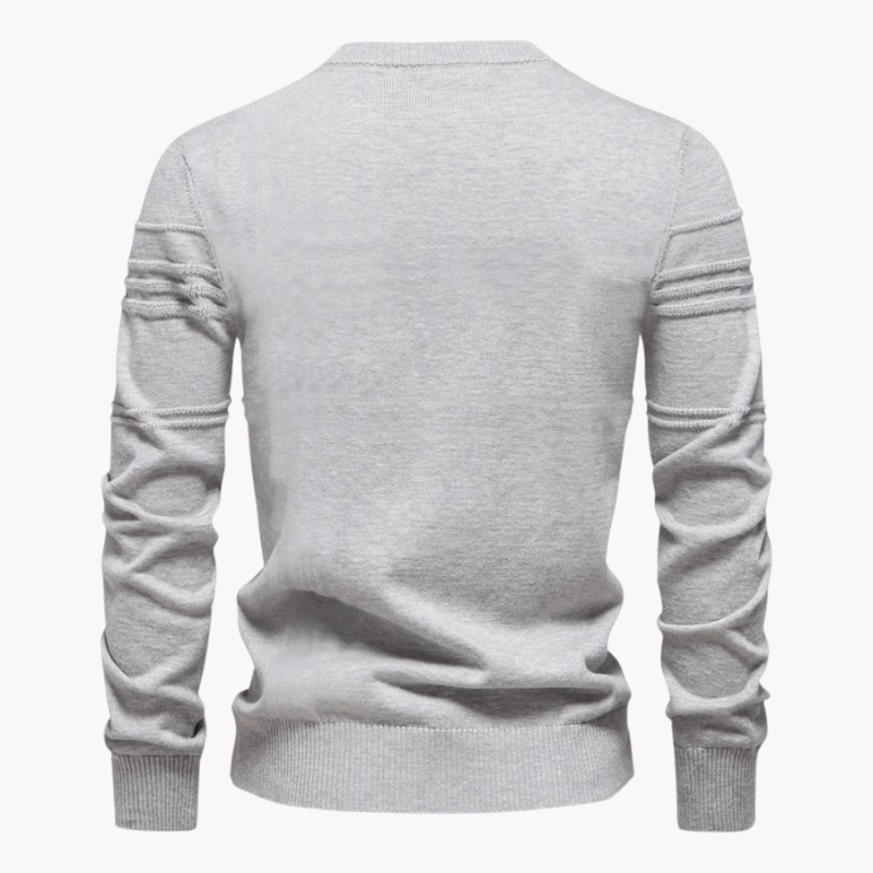 Jonas - Timeless Sweater with Elegant Diamond Design