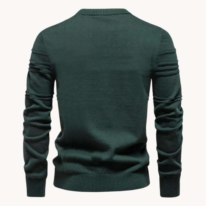 Jonas - Timeless Sweater with Elegant Diamond Design