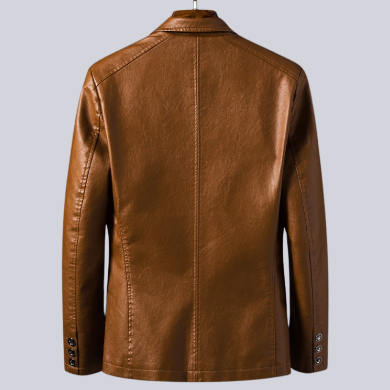 Marco - Elegant Leather Jacket