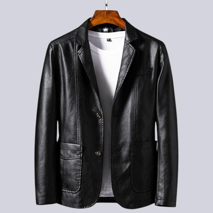 Marco - Elegant Leather Jacket