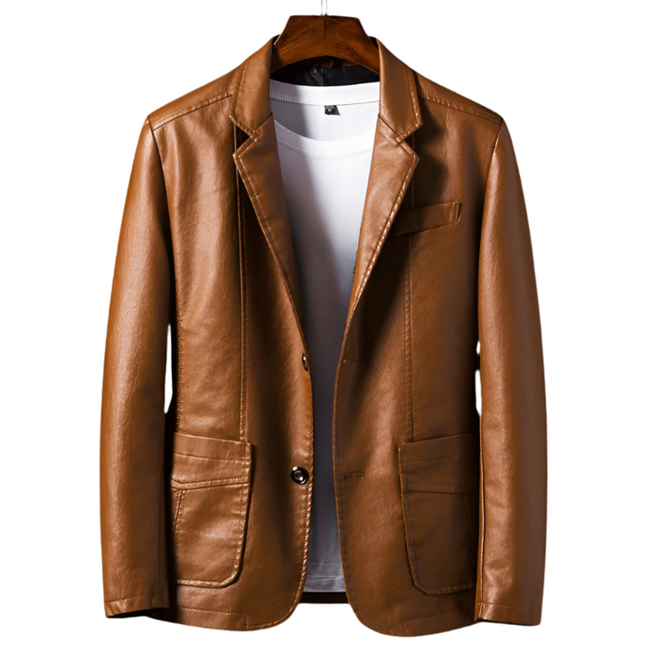 Marco - Elegant Leather Jacket