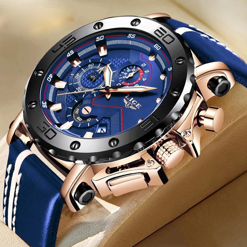 Luxurious Military Steel Quartz Watch