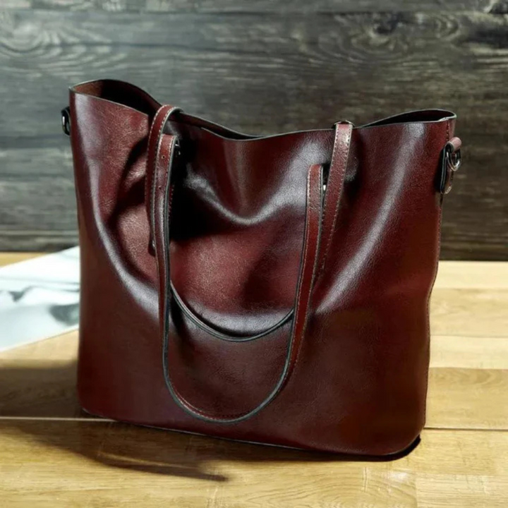 Vintage PU Leather Handbag