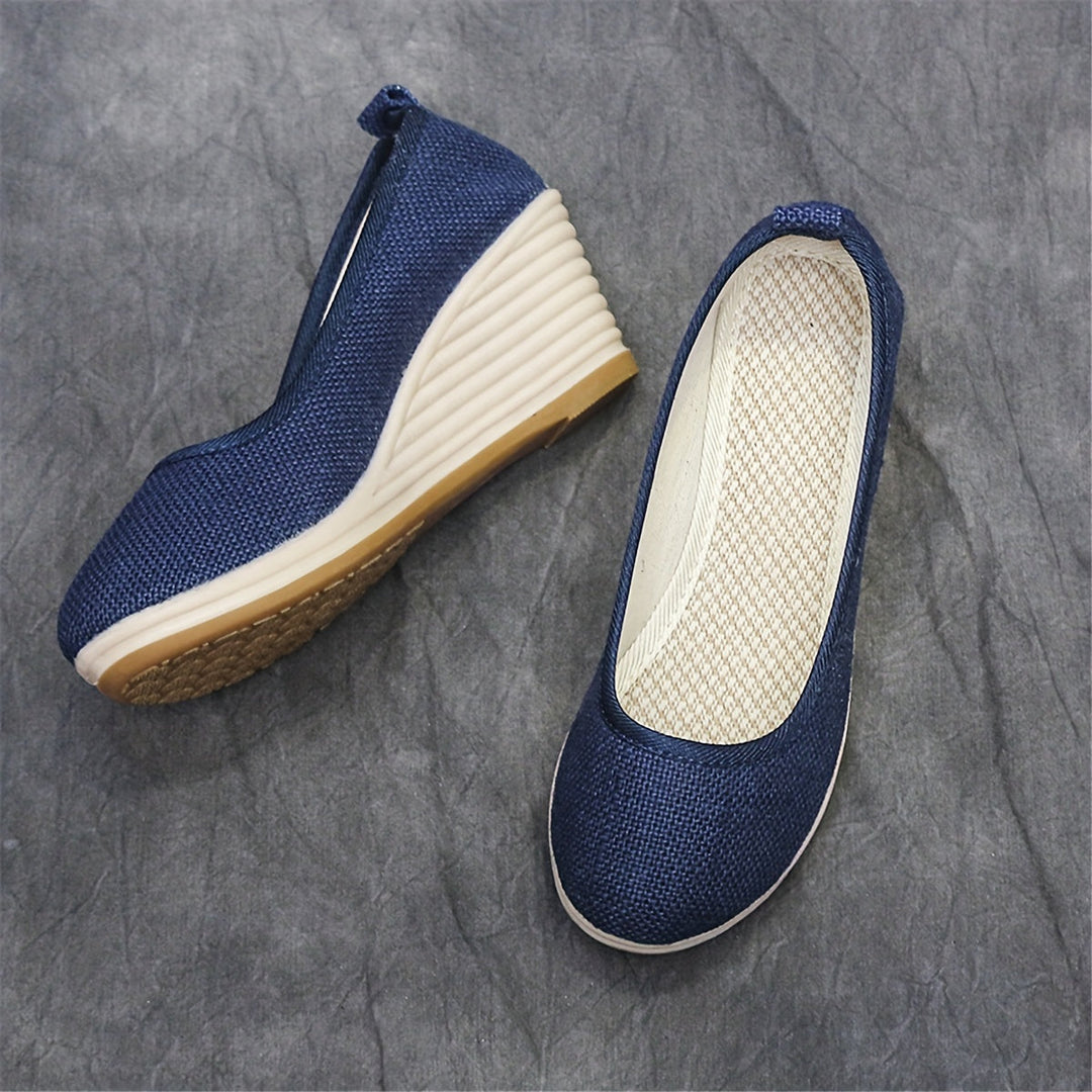 Sandrine - Breathable Wedge Shoes