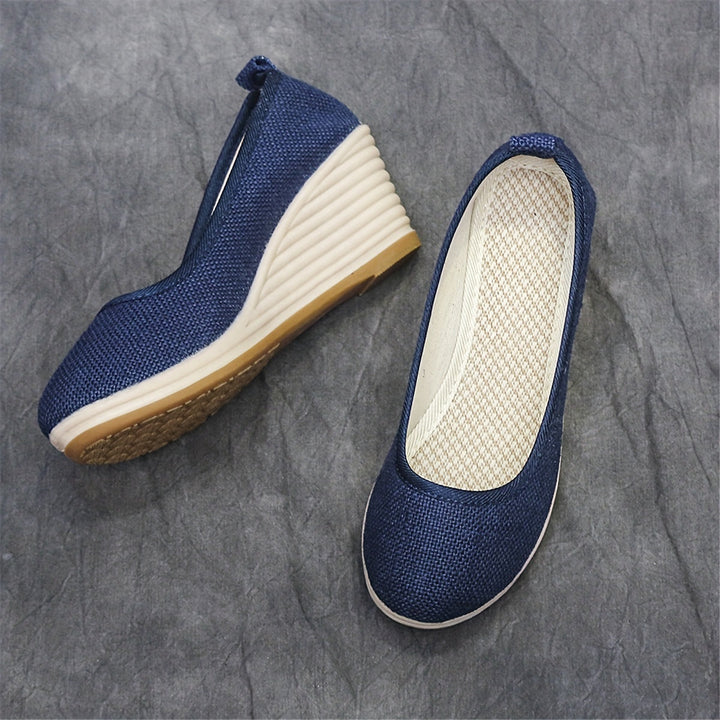 Sandrine - Breathable Wedge Shoes