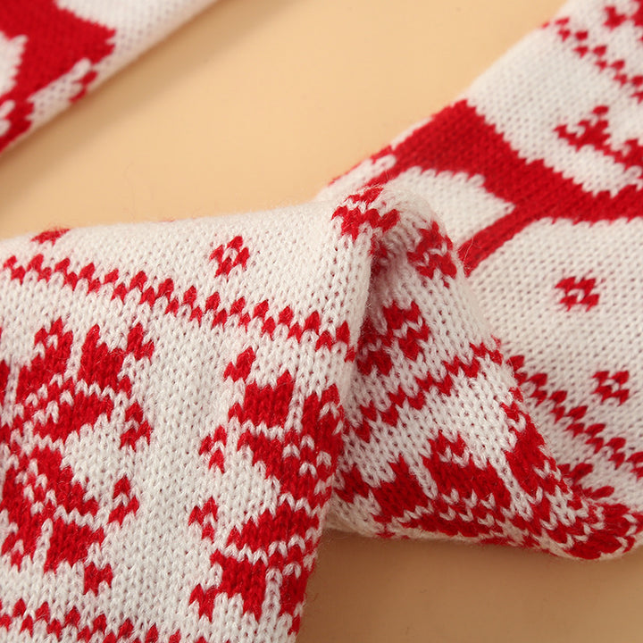Kristyl | Reindeer Snowflake Socks