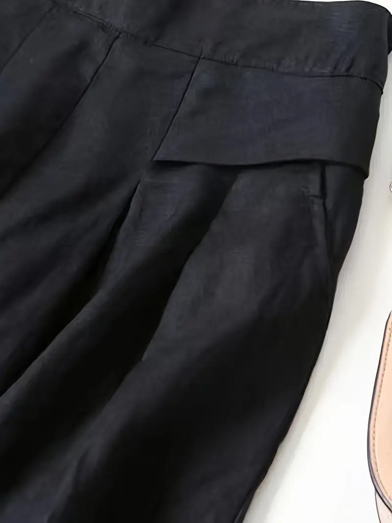 Anina | Linen Wide Leg Pant