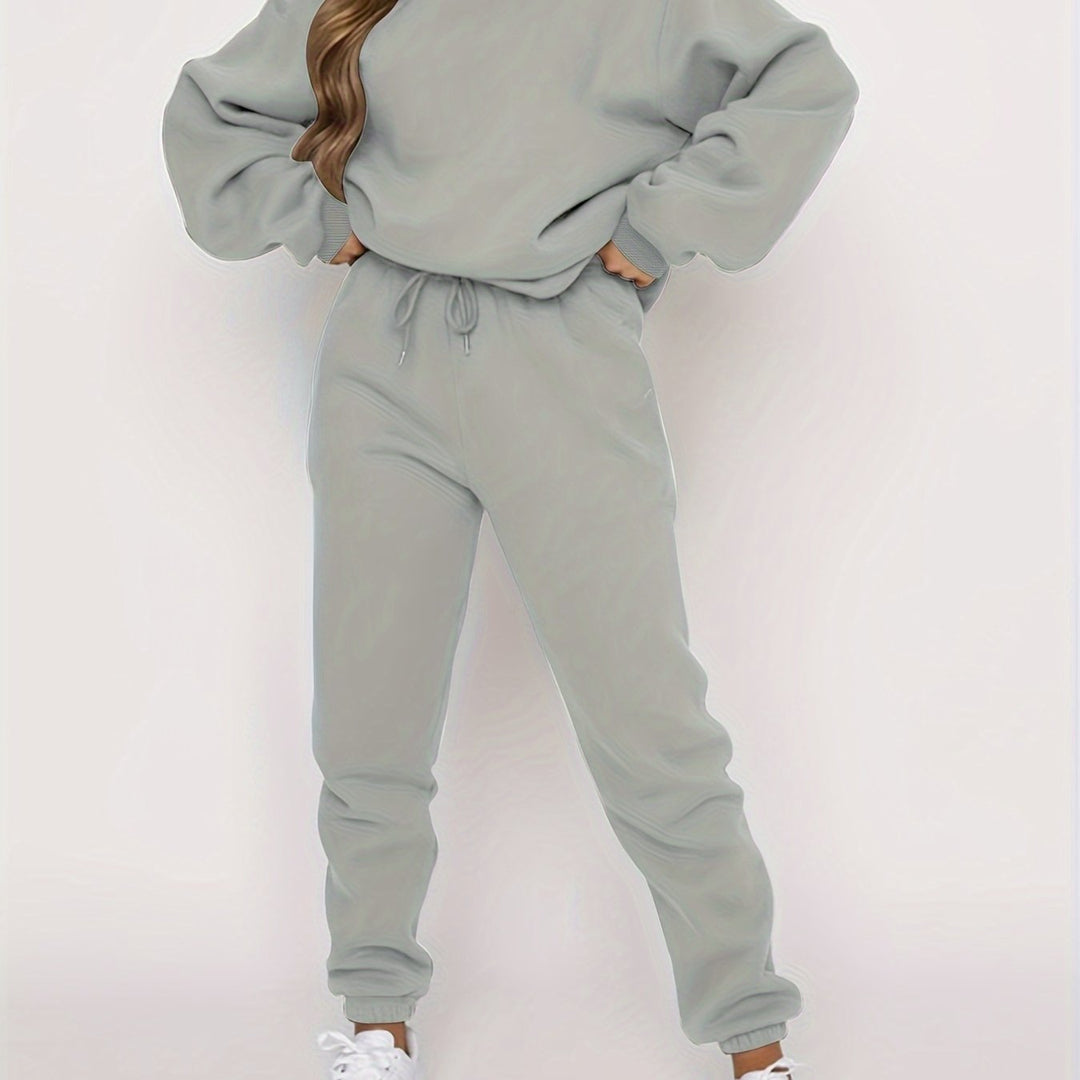 Amy | Solid Loose Fit Lounge Set