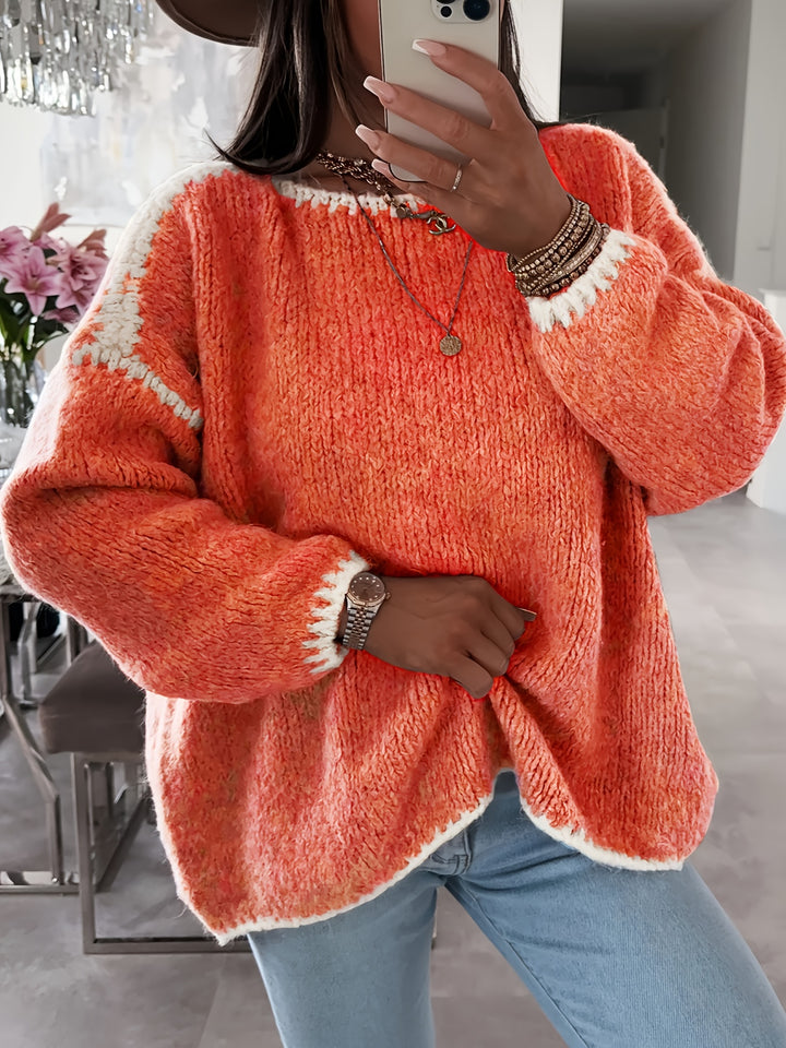 Sandra | Off-the-Shoulder Knit Sweater