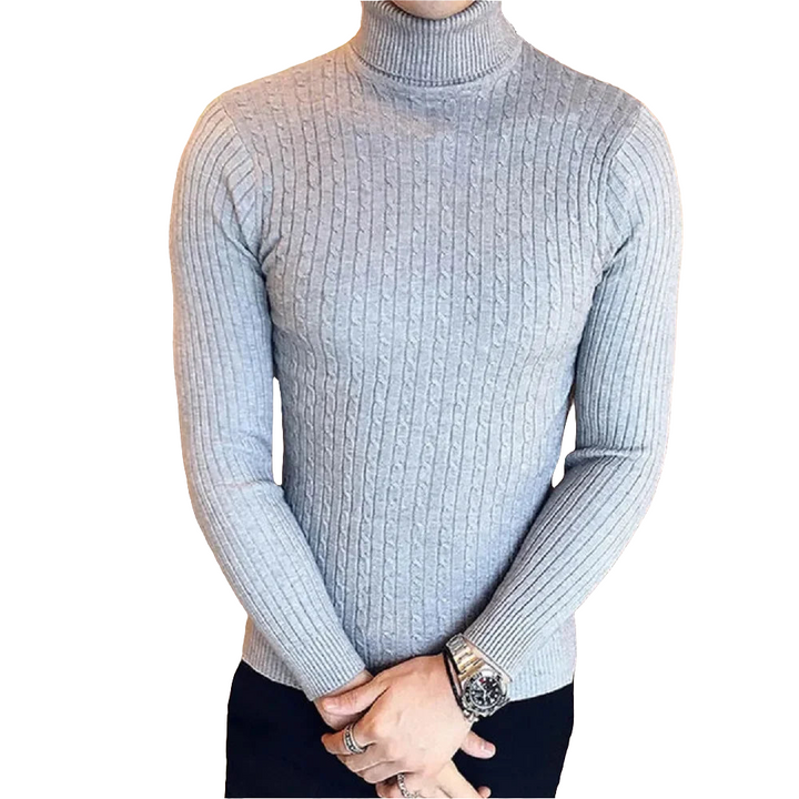 David - Slim Fit Turtleneck Sweater