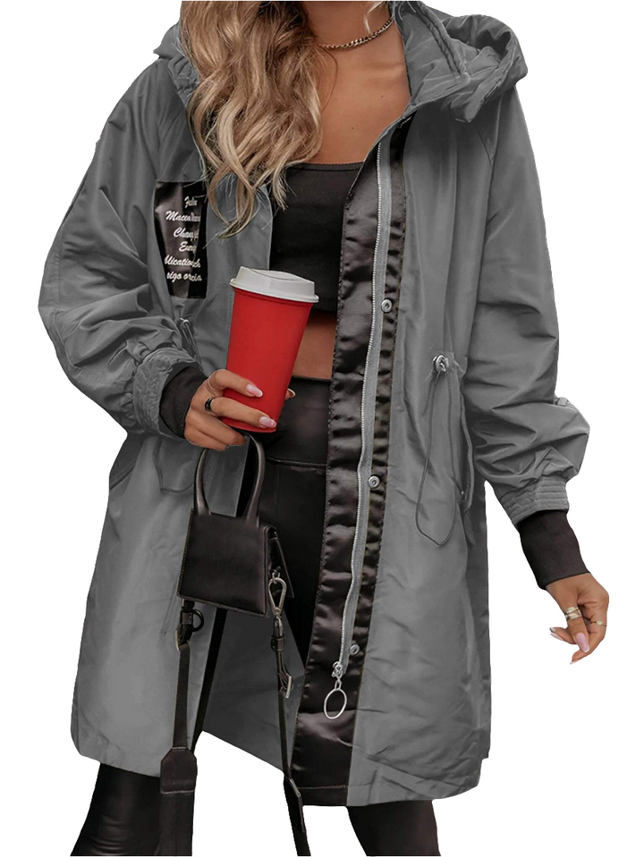 Nina - Women's Long Sleeve Hooded Jacket