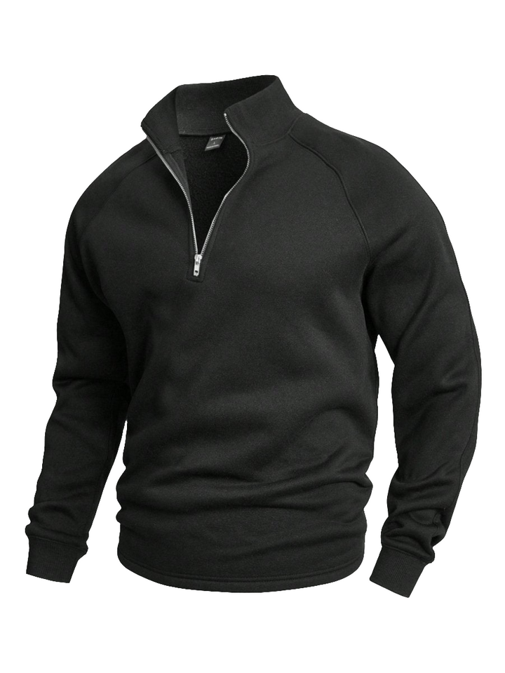 Klint - Relaxed Zip-Up Sweatshirt