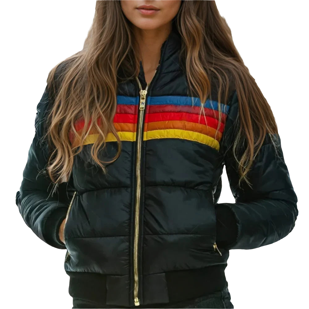 Stephanie - Retro Jacket with Hood