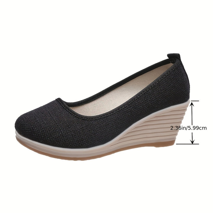 Sandrine - Breathable Wedge Shoes
