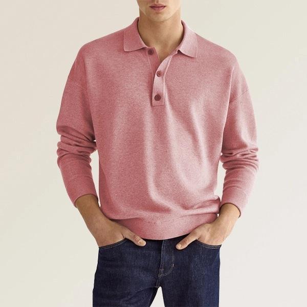 Roman - Stylish Casual Long Sleeve Polo