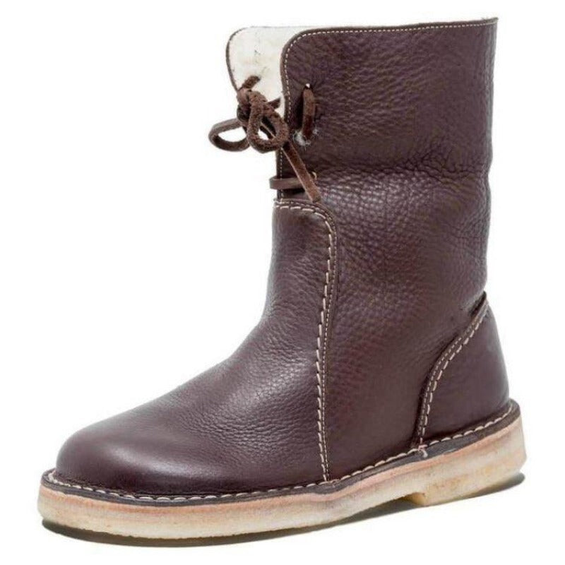 Lenna - Step-In Boots with Fleece