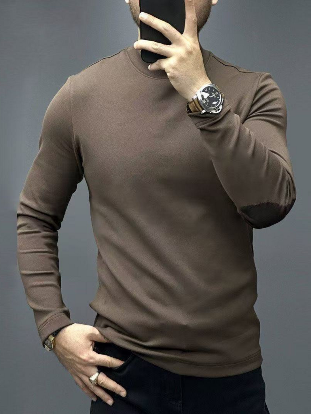 Manuel - Slim Fit Sweater with Long Sleeves