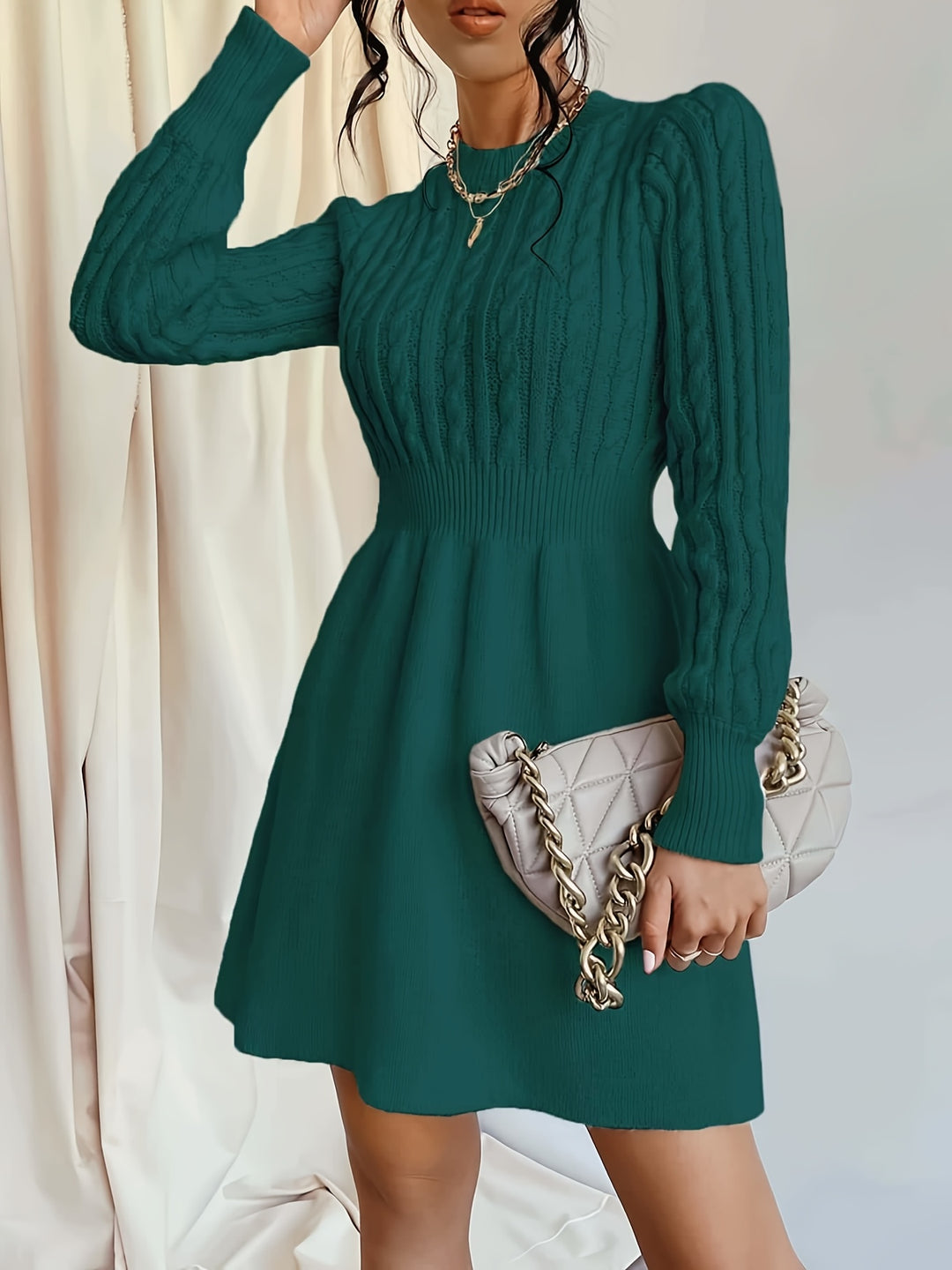 Rose | Formal Casual Sweater Dress