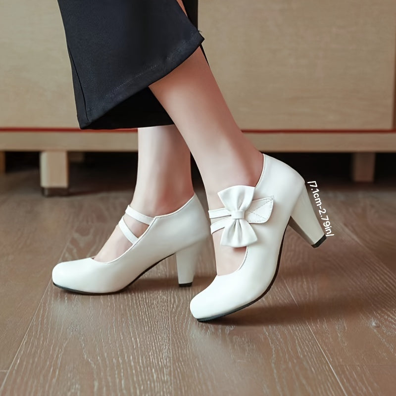 Annick - Cute Bowtie Heels