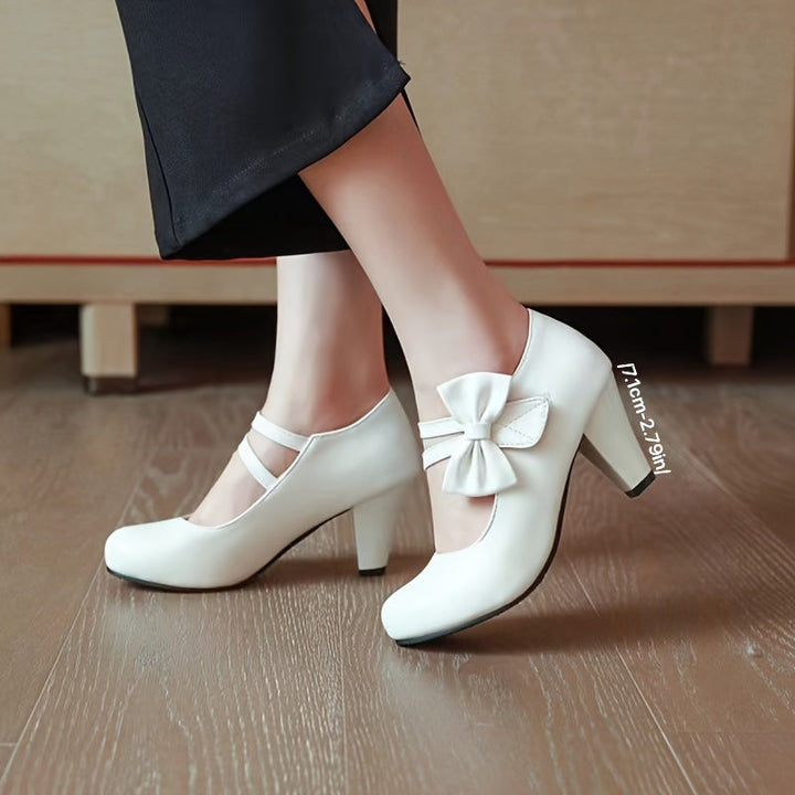 Annick - Cute Bowtie Heels