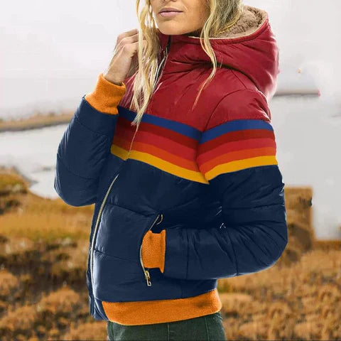 Stephanie - Retro Jacket with Hood