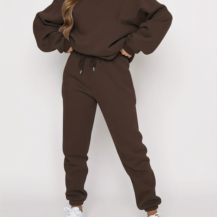 Amy | Solid Loose Fit Lounge Set