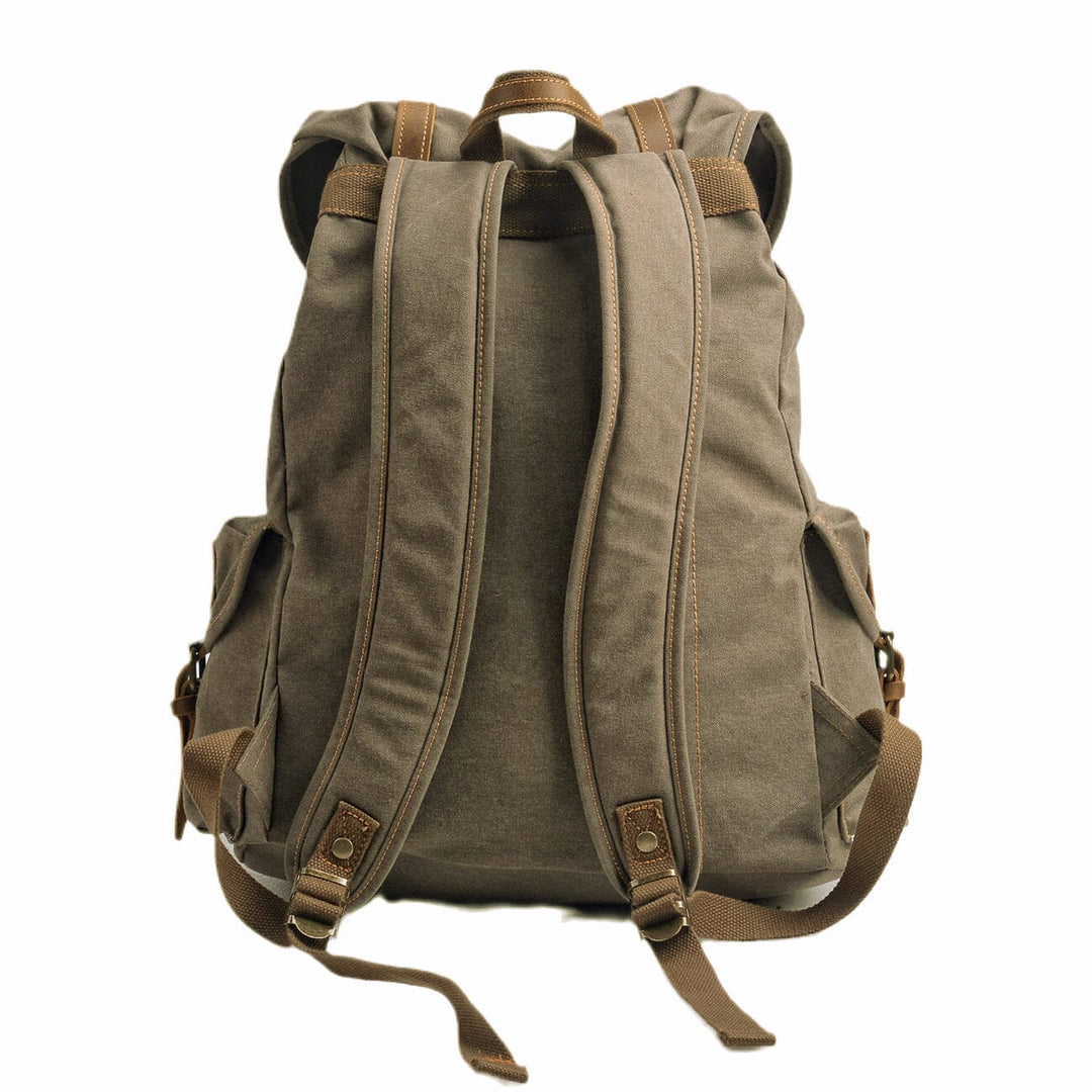 Military Canvas Backpack | Interlaken