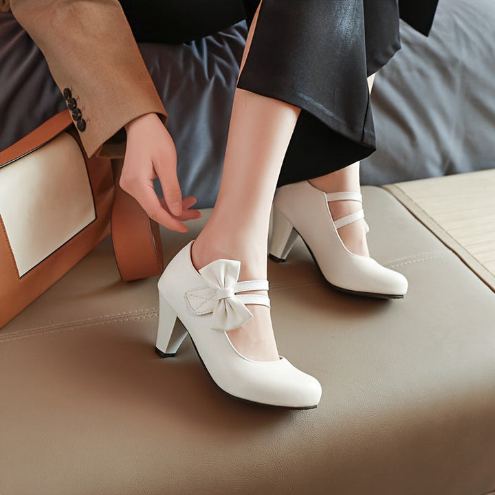 Annick - Cute Bowtie Heels