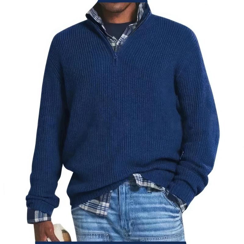 Cooper - Knitted Zip Sweater