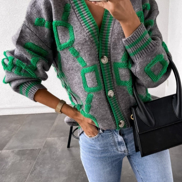 Millie | Block Knit Cardigan