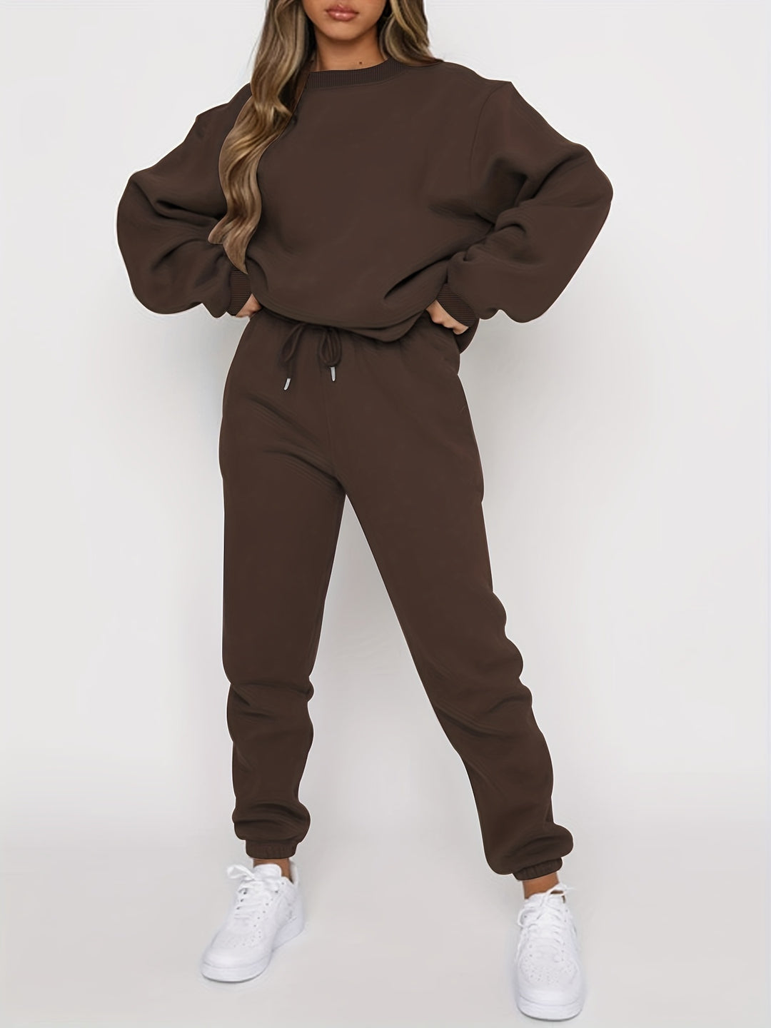 Amy | Solid Loose Fit Lounge Set