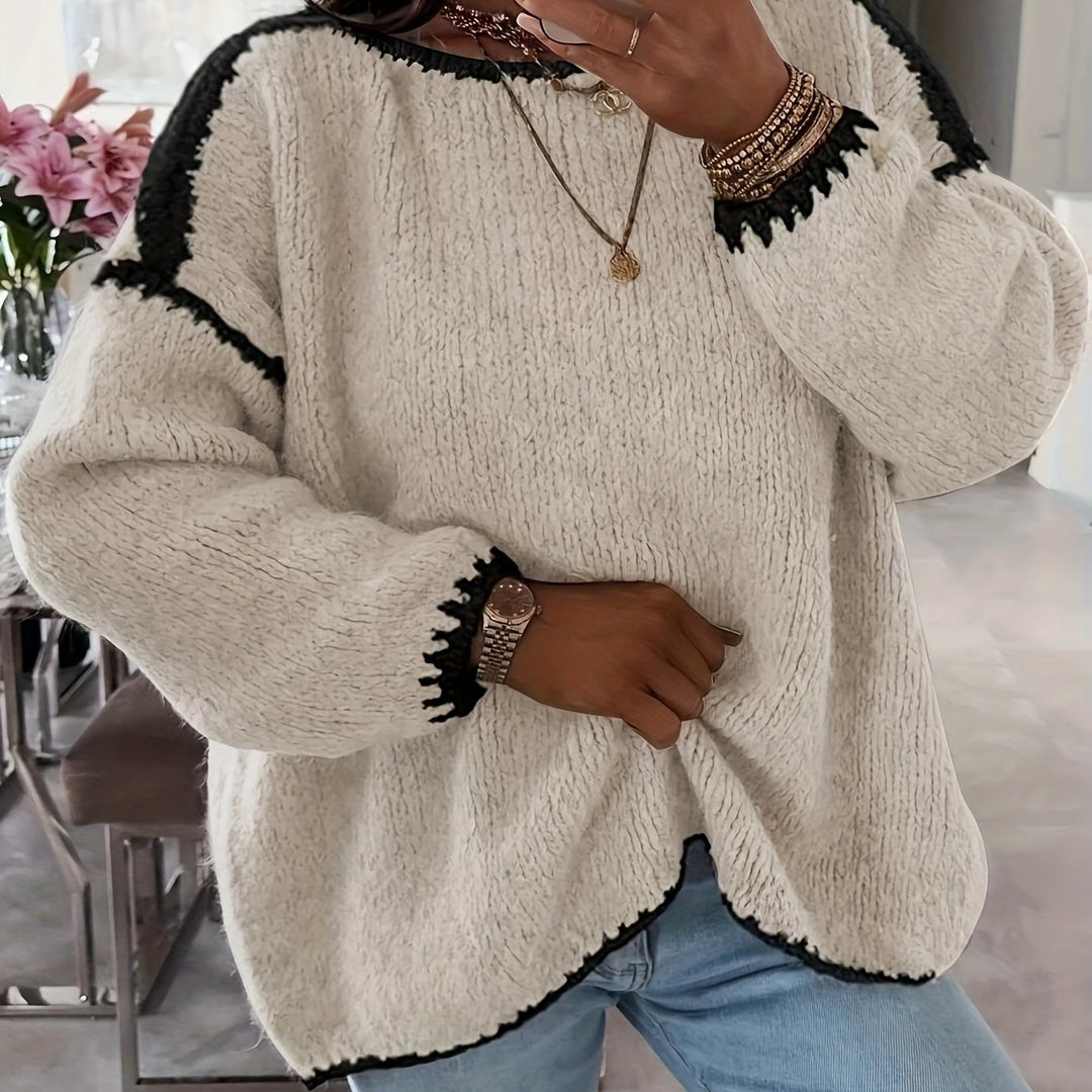 Sandra | Off-the-Shoulder Knit Sweater