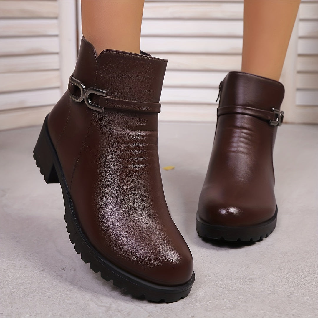 Suzanne - Winter Outdoor Ankle Boots