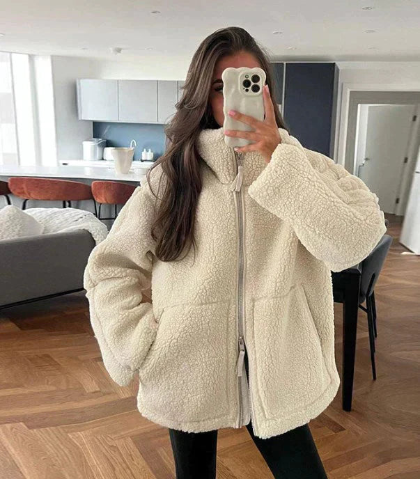 Ivy - Fluffy Fleece Jacket