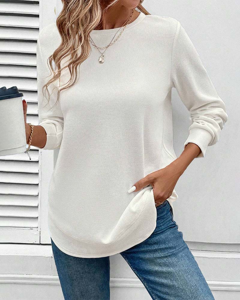 Alisa – Casual Long Sleeve Top