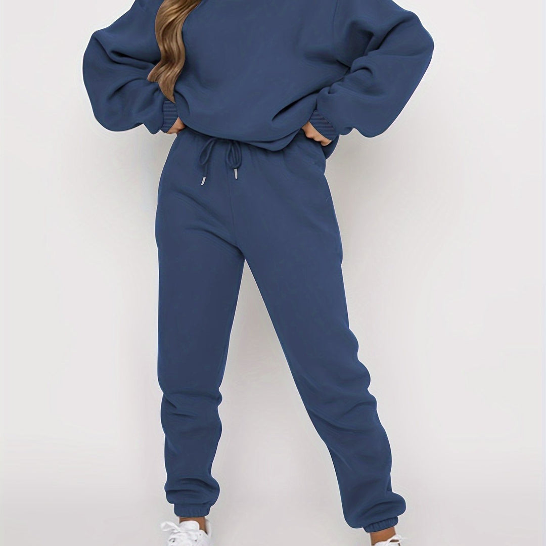 Amy | Solid Loose Fit Lounge Set