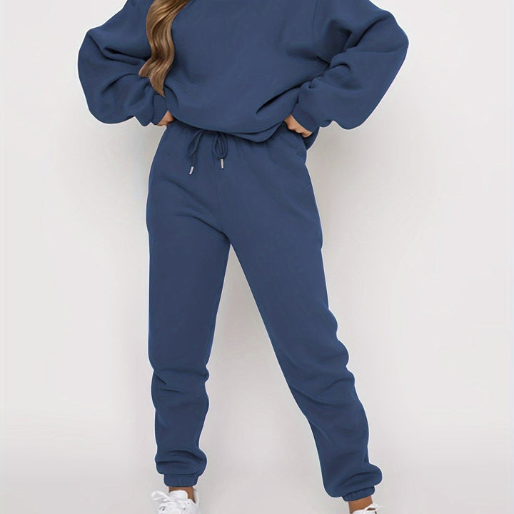 Amy | Solid Loose Fit Lounge Set