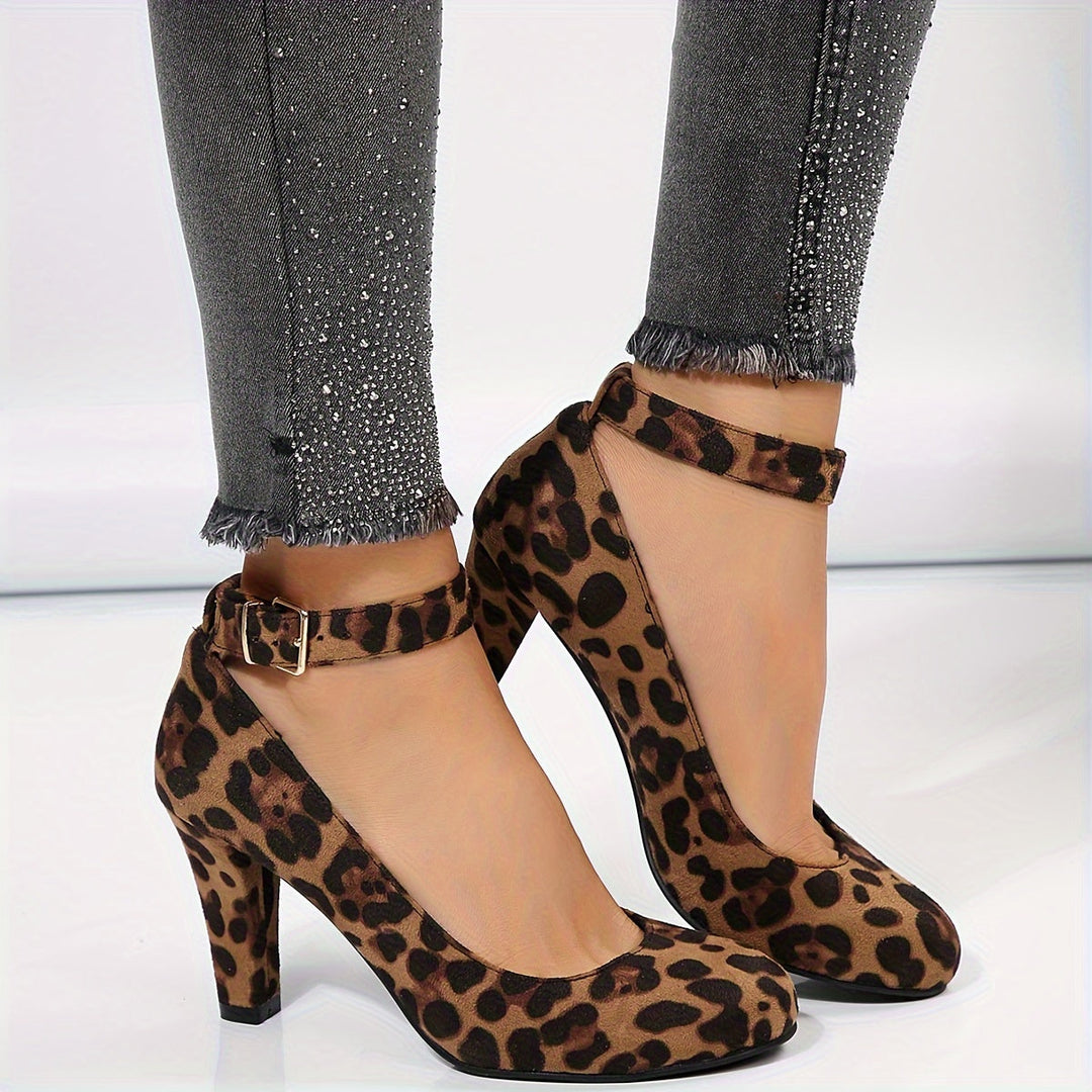 Alice - Elegant Ankle Buckle Heels