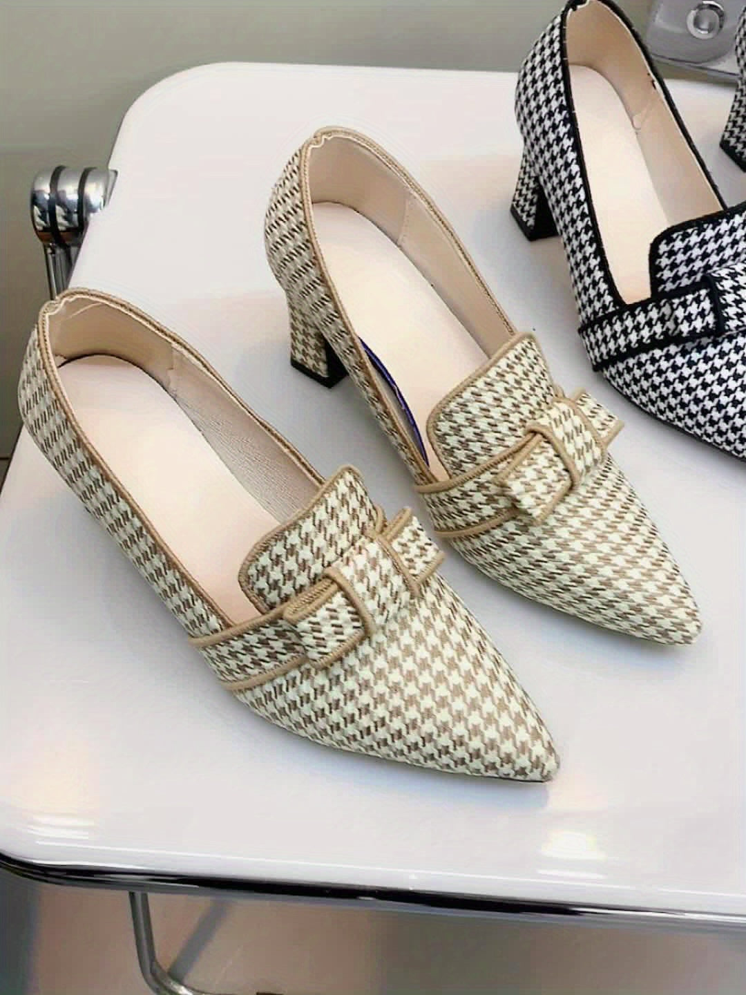 Emma - Classy Patterned Heels