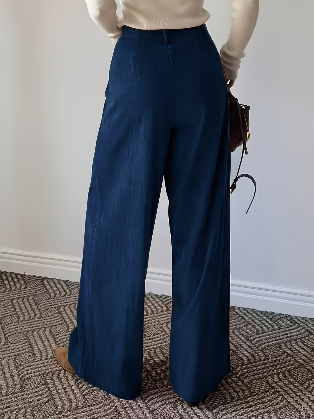 Sementha | Corduroy Pants with Button close