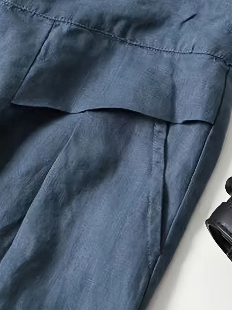 Anina | Linen Wide Leg Pant