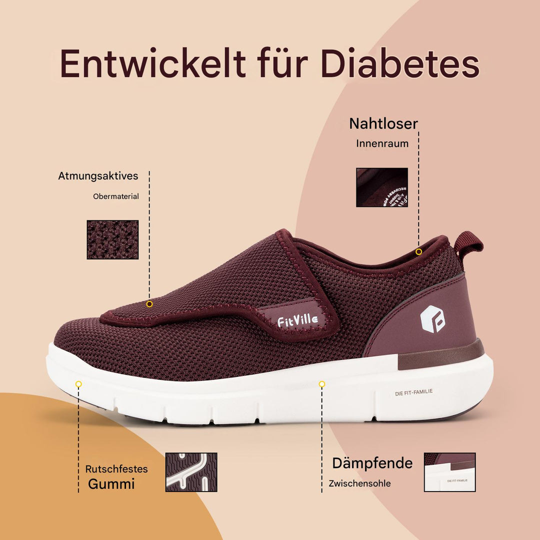 Johanna - Extra Wide Diabetic Shoes for Women