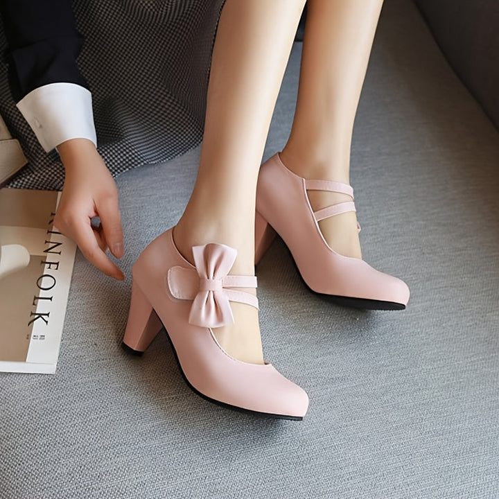 Annick - Cute Bowtie Heels