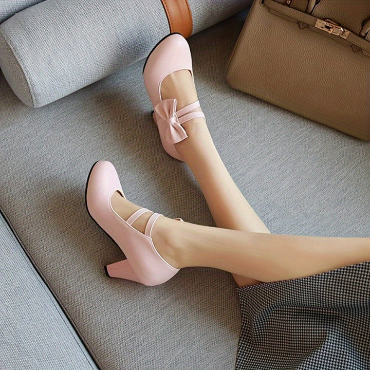 Annick - Cute Bowtie Heels