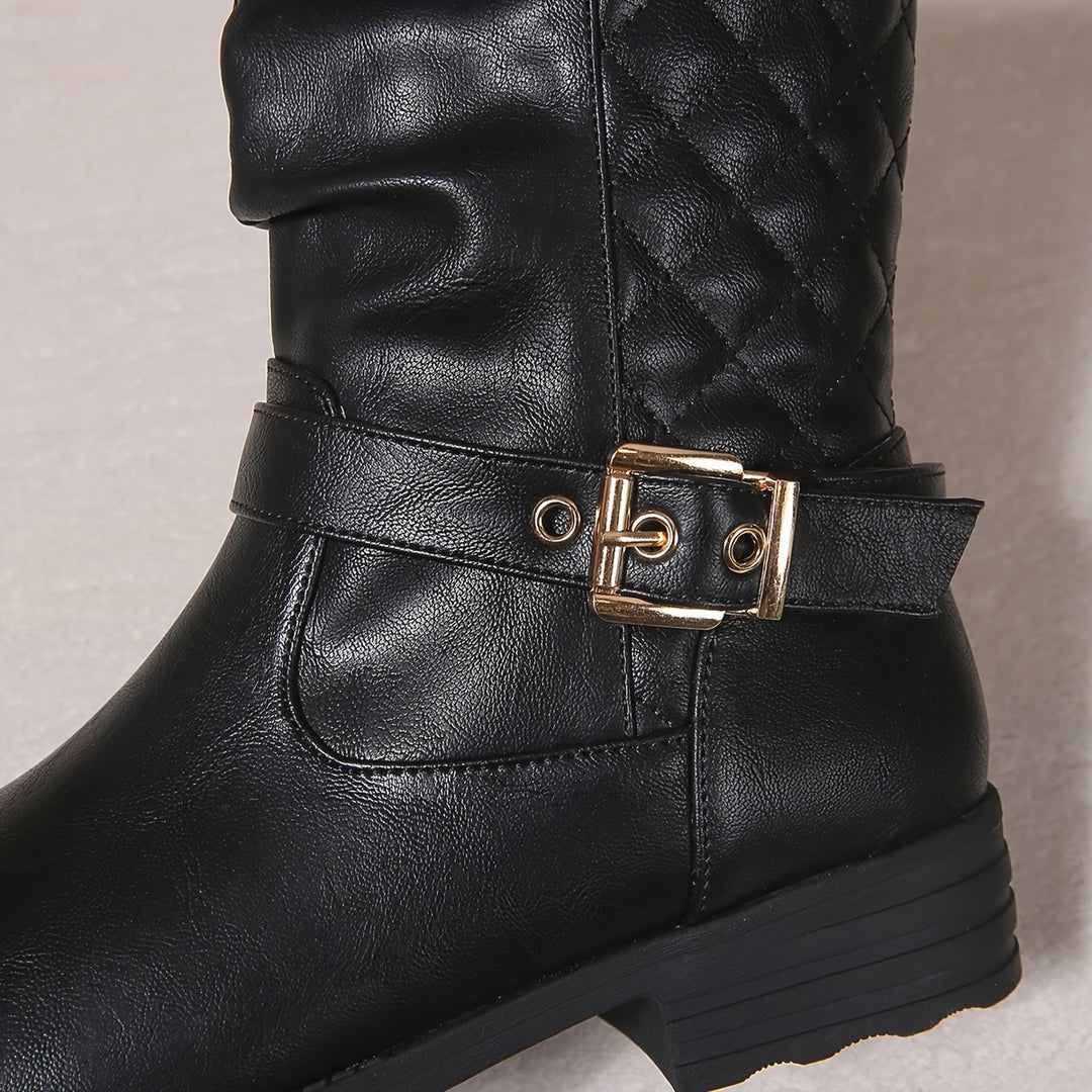 Floreen - Patterned Low Heel Chelsea Boots