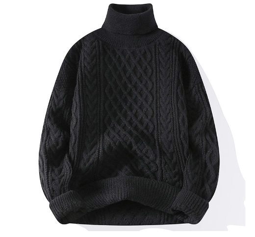 Ludwig - Vintage Twisted Turtleneck Sweater