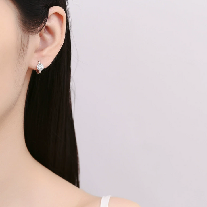 Nadine square earrings