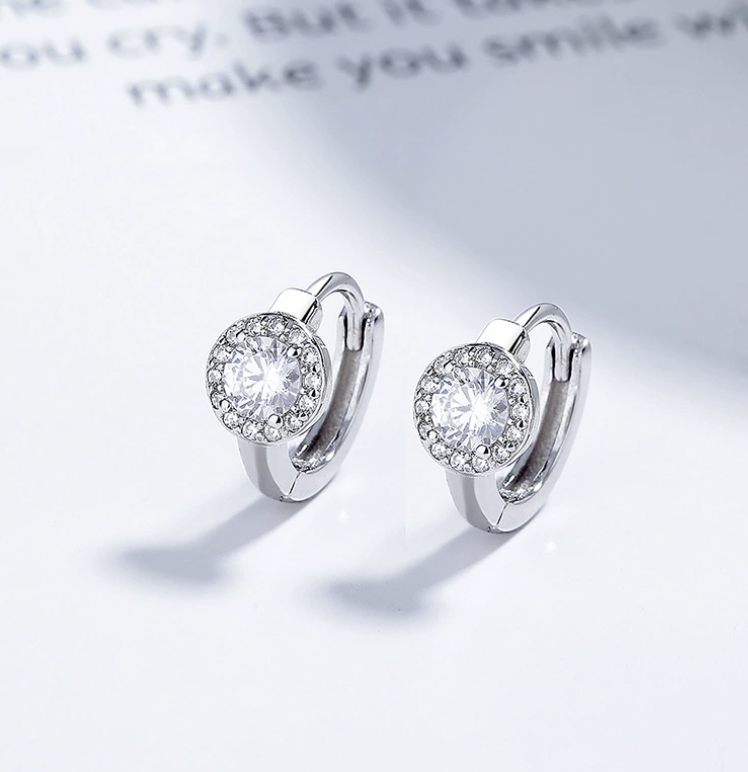 Nadine square earrings