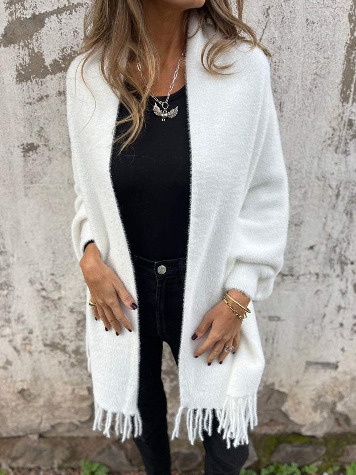 Amy | Elegant Wrap Sweater with Long Sleeves