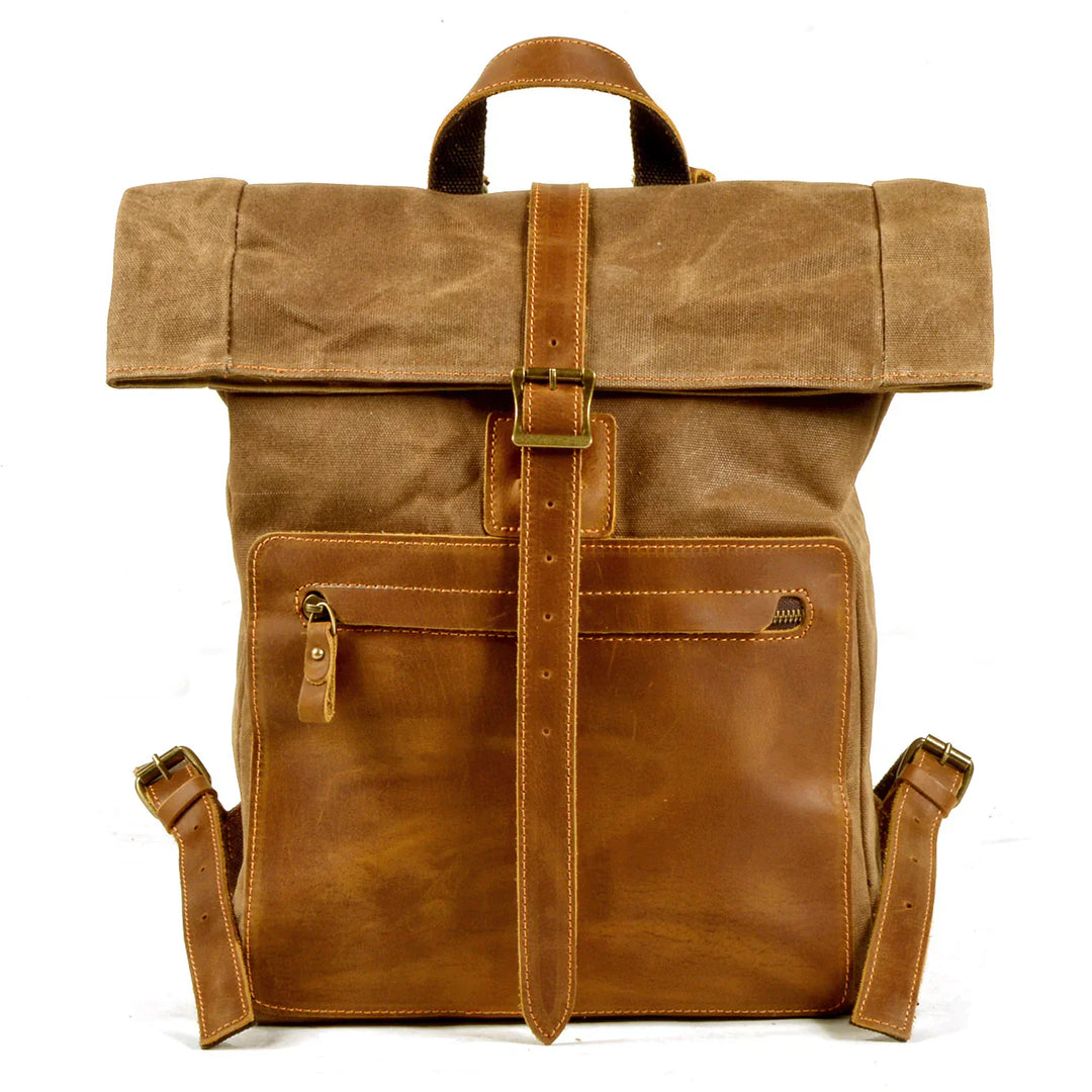 Waxed Canvas Backpack | Lisbon